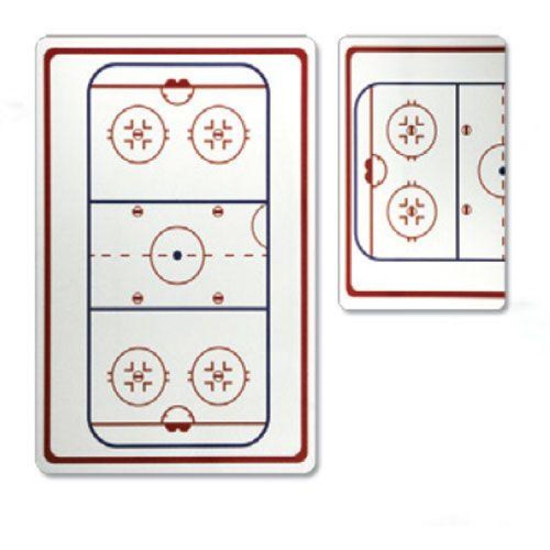 Доска такт. Bluesports хоккейная Pocket-Size Board 6"х4" Доска такт. Bluesports хоккейная Pocket-Size Board 6"х4"