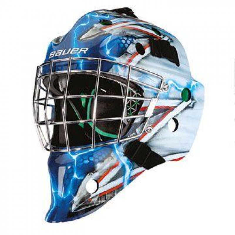 Шлем вратарский с маской Bauer Nme 4 S17 цветной C JR