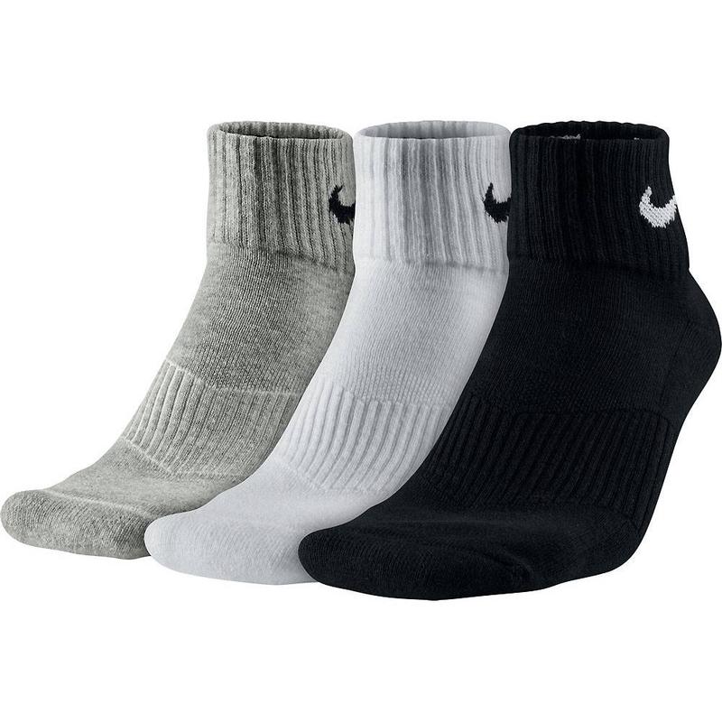 Носки Nike 3Ppk Cushion Quarter SX4703-901 Носки Nike 3Ppk Cushion Quarter SX4703-901
